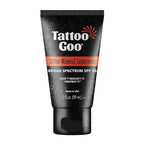 Tattoo Goo Zinc Oxide Mineral Sunscreen SPF 30 – Broad Spectrum UVA/UVB Protection, Tattoo Fade Shield, Non-Greasy, Fragrance-Free, 2 fl oz