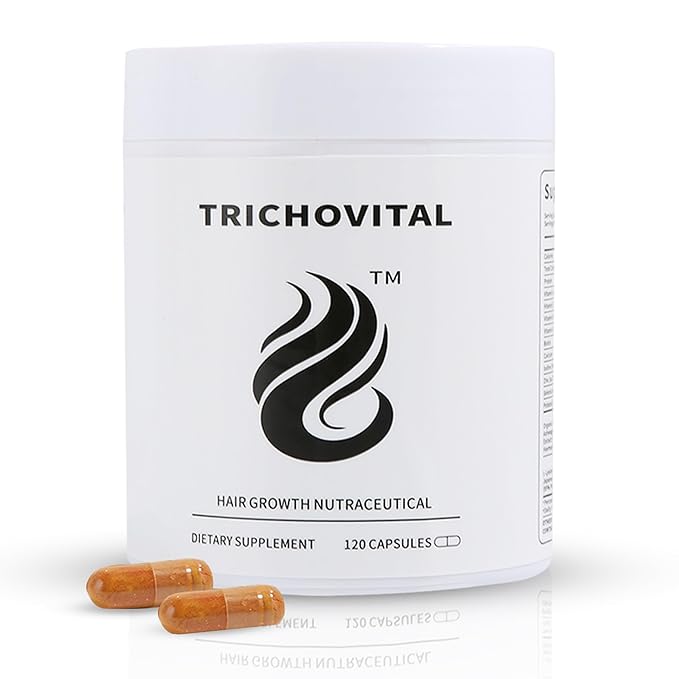 Advanced Hair Growth Supplement - Biotin, Collagen, Zinc & Essential Vitamins for thicker, fuller, Stringer Hair - 120 Capsules