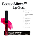 Go Sox! Lip Gloss (.25oz) -Vegan, gluten-free, cruelty-free formula with Aloe, Vitamins C & E, and a refreshing hint of spearmint extract for soft and hydrated lips.