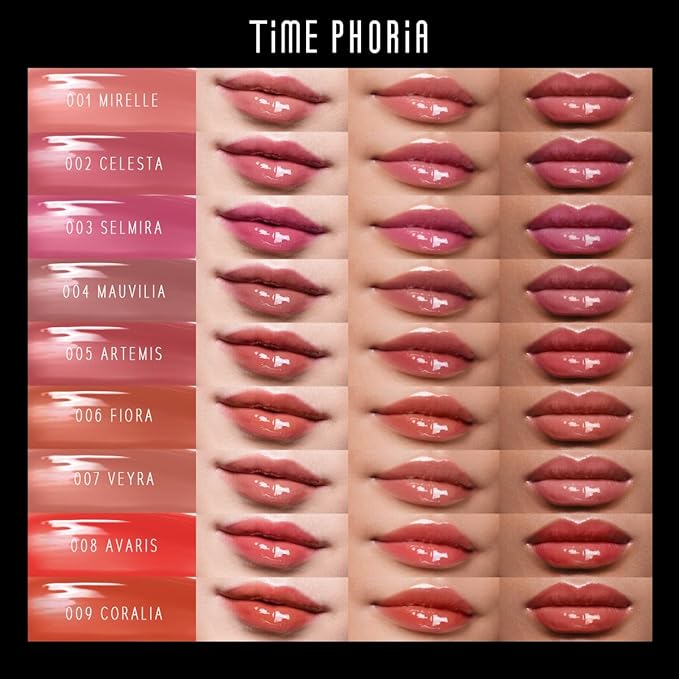 LUNARA FROST 3D LIP GLOSS - Plumping High-Shine Gloss with Hyaluronic Acid | Non-Sticky Glassy Finish | Cooling Sensation | 24H Hydration | Instant Volume Effect (07 VEYRA)