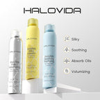 HALOVIDA Dry Shampoo for Women, Dry Shampoo Spray for All Hair Leaves No White Residue, Absorb Oils, Volumizing & Refresh Hair for 72 Hours, 5.07 Fl Oz (Coastal Air)