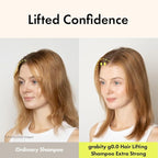 grabity g0.0 Hair Lifting Shampoo Extra Strong – Strengthening and Thickening Shampoo for Thinning Hair with Biotin and Salicylic Acid, Vegan and Sulfate-Free, 16.06 fl.oz.