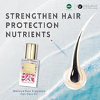 Weilaiya Damask Rose Essence Pure Fragrance Hair Care Oil – 1.41 fl oz – Nourishing Oil for Dry, Damaged, Frizzy Hair – Natural Moisturizing & Smoothing Treatment for All Hair Types