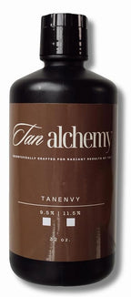 Tan Alchemy, Tan Envy European Blend 11.5% Dark Sunless Airbrush Spray Tanning Solution 64oz (2-32 oz bottles)