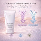 NAELI Exfoliating Body Wash with Salicylic & Glycolic Acid - Natural Keratosis Pilaris Treatment, KP Bump Eraser, Back & Butt Acne Gel - Smooths & Hydrates, 6 oz
