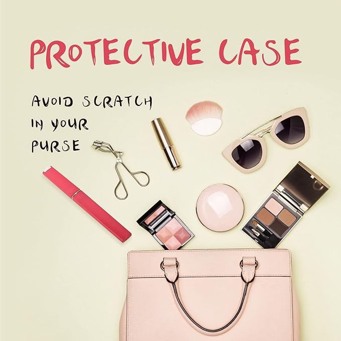 3 Pack Crystal Glass Fingernail File with Case for Natural Nail Professional Czech Glass File Double-Sided Etched Gentle Nail Care Stocking Stuffers for Women or Adults, Unique Gifts