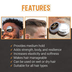 Woody's Mold It Matte Hair Paste for Men - Medium Hold, Matte Finish Styling Clay Pomade For Men Alternative, Adds Texture & Volume, 3.4 oz