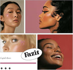 Fazit Makeup Patches - Cupid's Bow Speckles - Glow Up Make-Up Patches - Cute Glitter Makeup Accessories for Women - Cosmetic Glitter for Face