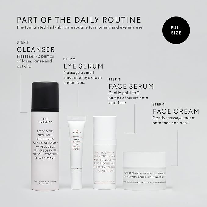 The Untamed Superluminal Dawn Eye Serum 1 fl oz – Brightening & Hydrating Skincare with Vitamin C, Poppy Flower & Cocoa Seed – Helps Refresh and Improve the Apperance of Under Eye Area