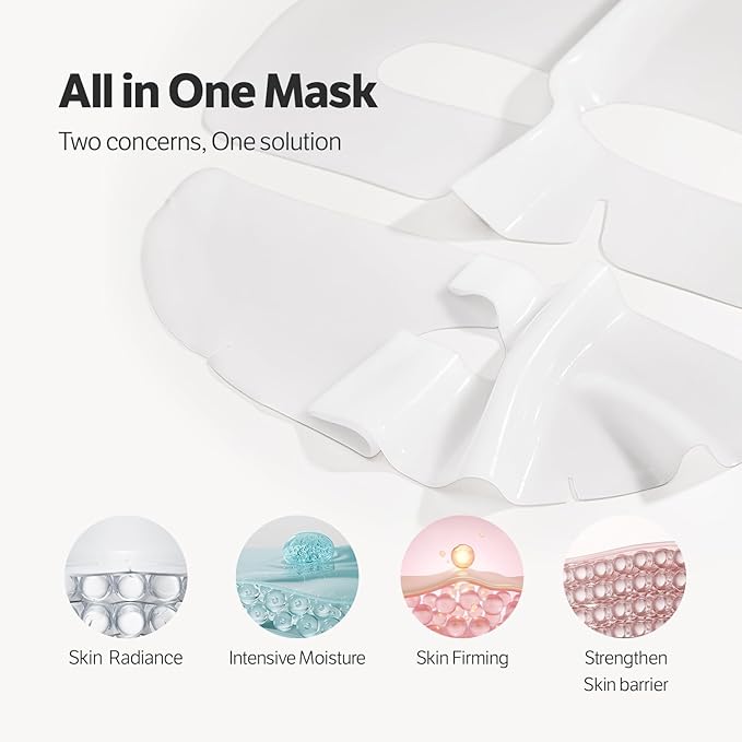 SUNGBOON EDITOR Deep Collagen Hyalu-B5 Overnight Mask |Hydrating Mask for Wrinkle Care&Barrier Repair |2,160,000PPB Collagen+Hyaluronic Acid+Panthenol |Stocking Stuffers for Women |Korean Skincare,4ea
