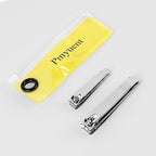 2 Piece Nail Clippers Set: Fingernail & Toenail Clippers Ergonomic Comfort for Men, Women