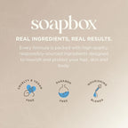 Soapbox Non Aerosol Hairspray - Flexible Hold Hairspray - Scented Anti Frizz Hair Spray with B5 & Aloe Vera - Light Soft Hold, Adds Shine, Non-Aerosol - 8oz