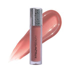 FITGLOW Beauty Lip Colour Serum | Hydrating Lip Gloss | Plumping Anti-Aging Lip Treatment | Natural Shine with Pomegranate Sterols & Collagen | Buildable Color for Dry Chapped Lips | Nudie - 10g