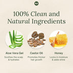 Organic Jaguar, All Natural Honeysuckle Conditioner, Sulfate Free Conditioner with Vitamin E, Castor, Argan and Almond, Honey, For Hydrating All Hair, 13.5 fl oz