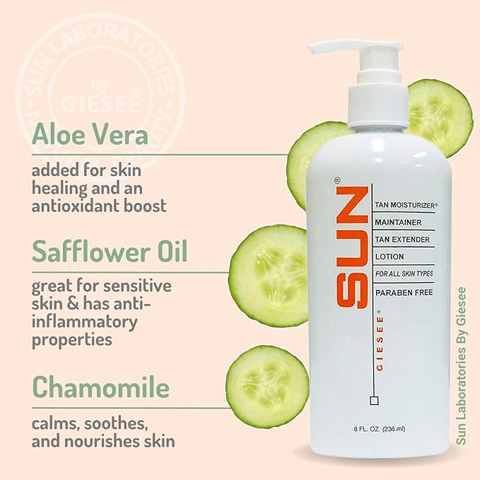 Self-Tanning Lotion (Dark), Tan Maintainer, and Exfoliant for Golden Soft Skin - 3 8 oz. Bottles