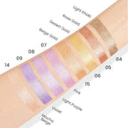 evpct 4Pcs Cream Eyeshadow Pencil Bulk Stick Set for Eyes Waterproof Pink Light Purple Violet Mocha Beige Shimmer Metallic Eyeshadow Crayon Stick sombras en crema para ojos