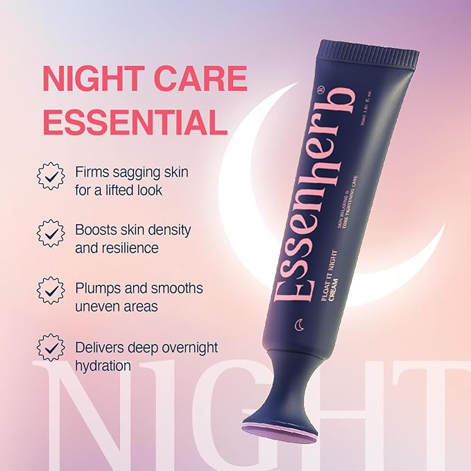 Day to Night Routine Program – 24H K Beauty Skincare Set with Bounce It Day Cream & Float It Night Cream – Vegan Korean Moisturizer Duo for Hydration, Firming & Wrinkle Care (1.01oz&1.o1oz)