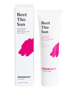 KraveBeauty Beet The Sun SPF 40 – Korean-Inspired Daily Broad Spectrum Sunscreen, Non-Greasy Chemical SPF, No White Cast, Vegan & Cruelty-Free, 1.7 fl oz