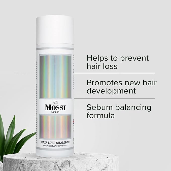 The Mossi London Hair Growth Shampoo for Thinning and All Hair Types - 6.7 Fl Oz (200ml)