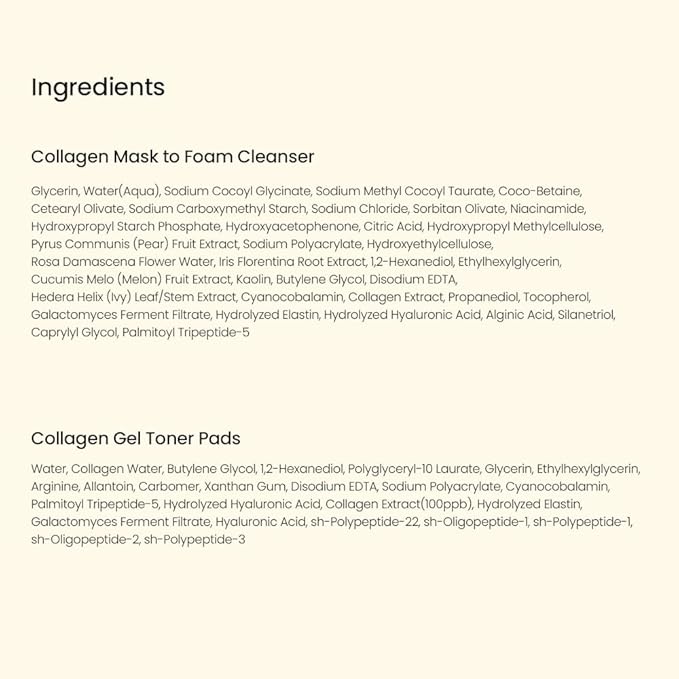 BIODANCE 7 Day Glow Up Kit: Holiday Collagen Gift Set for Glass-Skin, Christmas Gift, Stocking Stuffers for teen girls, Korean Skincare with Mask to Foam Cleanser, Toner Pads, Moisturizer, Gel Masks