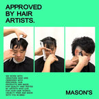 Mason’s Pomade Sea Salt Spray for Men and Women - Texturizing Hair Spray with Aloe & Argan Oil - Lightweight, Non-Sticky for Beach Waves, Volume & Texture - Mountain Rain Scent Hair Care - 8 oz