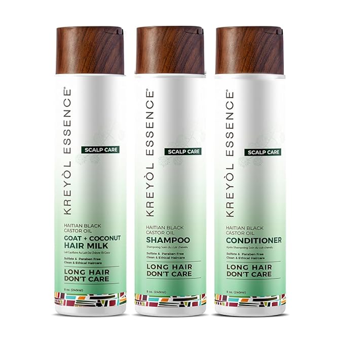 KREYÒL ESSENCE Hair Milk + Shampoo + Conditioner