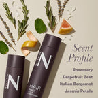 NULASTIN Shampoo + Conditioner Duo - Vibrant Scalp Shampoo (10 Fl Oz) & Vibrant Scalp Hair Conditioner (10 Fl Oz) for Fine Hair - Gift Set for Voluminous Hair - Color‑Safe, Vegan (2 Count)