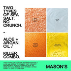 Mason’s Pomade Sea Salt Spray for Men and Women - Texturizing Hair Spray with Aloe & Argan Oil - Lightweight, Non-Sticky for Beach Waves, Volume & Texture - Mountain Rain Scent Hair Care - 8 oz