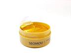 24K Gold Eye Mask Anti-Wrinkle 60 pieces + Portable Mint MouthWash Included Antibacterical Long Lasting Plant Extract 20 pieces