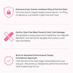 Full Out Glam BackSpot Liner Magnetic Eyeliner, Ultra Strong All-Day Hold for Magnetic Eyelashes, Water and Sweat Proof, Easy to Apply Ultra-Precise Tip, Contains One Eyeliner Pen