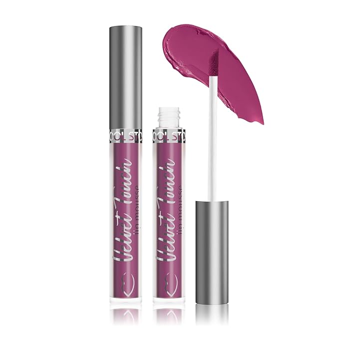COOL STORY Velvet Lip Stain Mousse, Lip Tint Long-Lasting Waterproof Matte Finish (05)