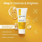 Radiance Bundle – 5-Step Advanced Brightening System – Complete Skincare Kit with Face Wash, Gel, Cream, Serum & SPF Moisturizer