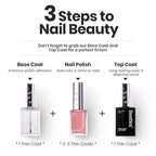 Beetles Jelly Nail Polish Set,6 Colors Pink Nude Jelly Quick Dry Nail Polish Fingernail Fast Drying & Long Lasting Nail Strengthener Polish Gifts for Women