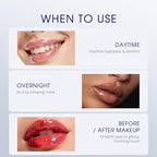 Pier Auge lip balm, Lip Sleeping Mask- Nourish, Hydrate, Antioxidants, Flaky, Dry Lips, 0.12FL.0Z