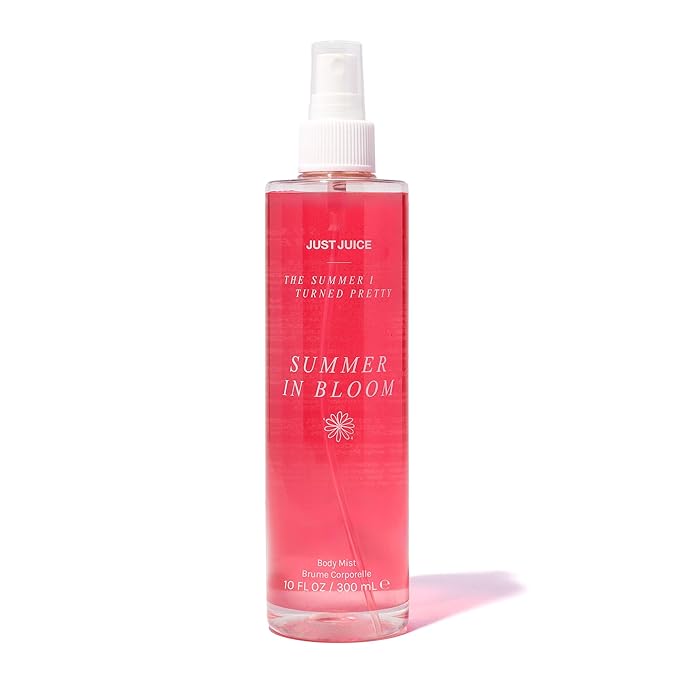 Just Juice - The Summer I Turned Pretty Summer in Bloom Body Mist - Fresh, Sun-Kissed Body Spray for Women and Men - 10.14 oz