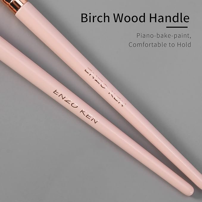 Natural Goat Hair Eyeshadow Blending Brush - Eye Blending & Contour Brush, Single Piece, E204L