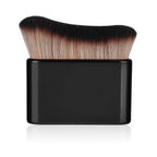 Self Tan Brush Soft Body Makeup Brush Portable Self Tanning Brush Self Tanner Face Brush For Body & Leg Makeup（Black）