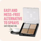 BOLDIFY Hairline Powder Color Sample Kit - Root Touch Up Hair Color for Gray Coverage - Bald Spot Concealing Hair Powder for Women & Men - 24-Hour Stain-Proof - Darker Blondes