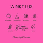 Winky Lux Pink Opal Glimmer Balm – Nourishing pH Lip Balm with Color Changing Pink Tint with Shimmer, Hydrating Ceramides Soften Lips, Raspberry Vanilla Scent