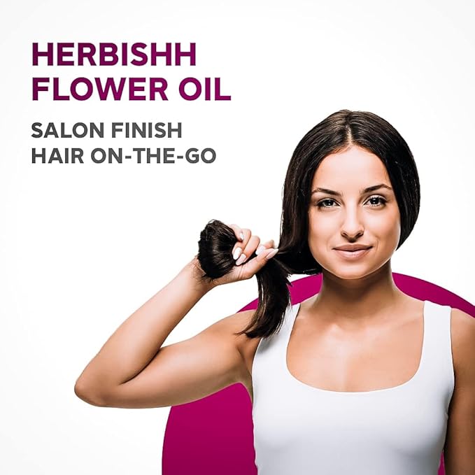 Herbishh Essential Flower Hair Oil - Organic Formula for Dry, Damaged Hair - Premium Natural Quality with 24hr Lasting Fragrance