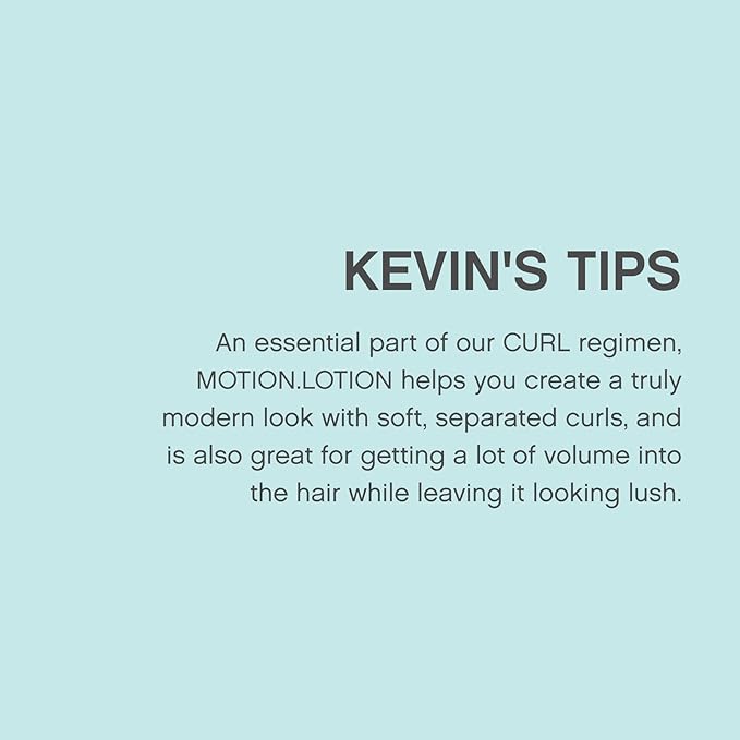 KEVIN.MURPHY MOTION.LOTION - Curl Enhancer Lotion - Hair Care for Long or Fine Hair - Curl Defining Lotion - Weightless with Anti-Frizz - 50 mL / 5.1 fl oz