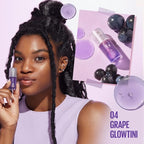Kaja Lip Plumping - Juicy Glass 04 Grape Glowtini | Hydrating, Feel Plumped and Lightweight with Vitamin Tree Fruit Oil, Vegan, Cruelty-Free, Clear Tint Stain Shine Gloss Plumper, Long Lasting
