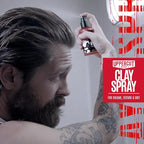 UPPERCUT DELUXE Clay Spray for Men, 5.0 oz – Texturizing Volume Spray with Natural Matte Finish – For Medium to Long Hair – Adds Grit, Thickness & Reworkable Hold