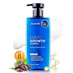 Biotin Hair Growth Shampoo for Men: Powerful Cleaning, Thickening & Strengthening Formula for Hair Loss & Thinning Hair, DHT-Blocking Root Activator with Biotin, Caffeine & Tea Tree Oil, 13.5 fl oz