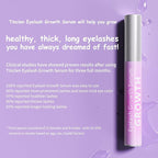 Eyelash Growth Serum with Natural Formula Advanced Lash Enhancing Serum for Longer,Thicker,Fuller Looking Lashes Gentle & Vegan for Eyelash Growth 0.17 Fl Oz (5mL)
