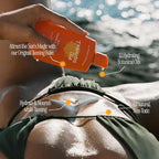 Tanning Club - Royal Tanning Balm - Hydrating Gel with Jojoba and Coconut Oil - Botanical Outdoor Sunscreen - 150 ml