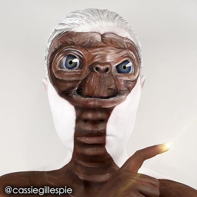 Mehron Makeup Paradise Makeup AQ Refill Size | Stage & Screen Performance, Face & Body Painting, Beauty, Cosplay, and Halloween | Water Activated Face Paint, Body Paint .25 oz (7 ml) (DARK BROWN)