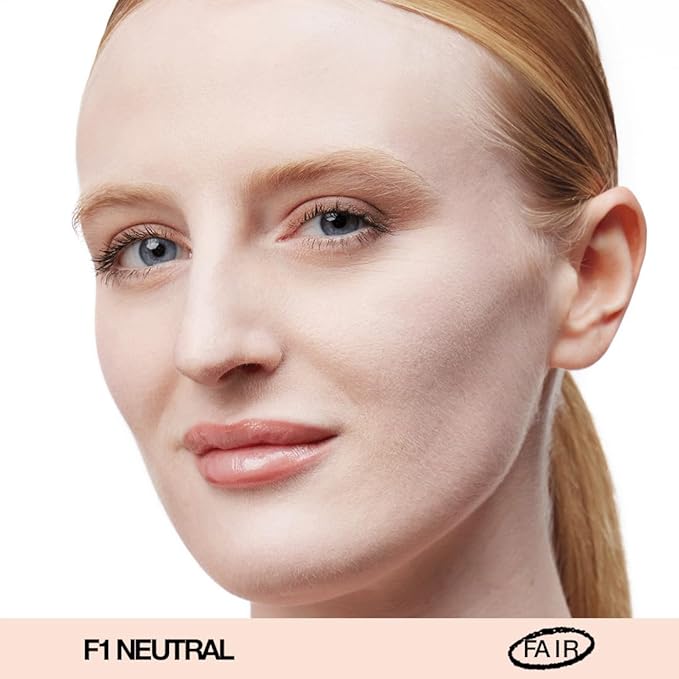 about-face THE PERFORMER Skin-Focused Foundation F1Neutral – Medium Coverage, Long-Wear, Breathable & Buildable Base – Clean, Vegan, Hydrating Formula with Blue Agave & Chlorella – 1.08oz