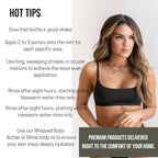 Caramel Cream Tanning Mousse | Easy Application & Instant Gratification | Dries Immediately Without Leaving You Sticky | Non-Scented, Streak Free