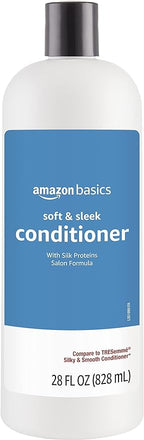 Amazon Basics Soft & Sleek Conditioner for Dry or Damaged Hair, 28 Fluid Ounce